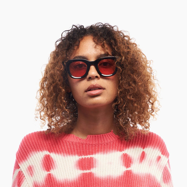 Apollo / Dark Tortoise Acetate & Rose Lens - Shade Files